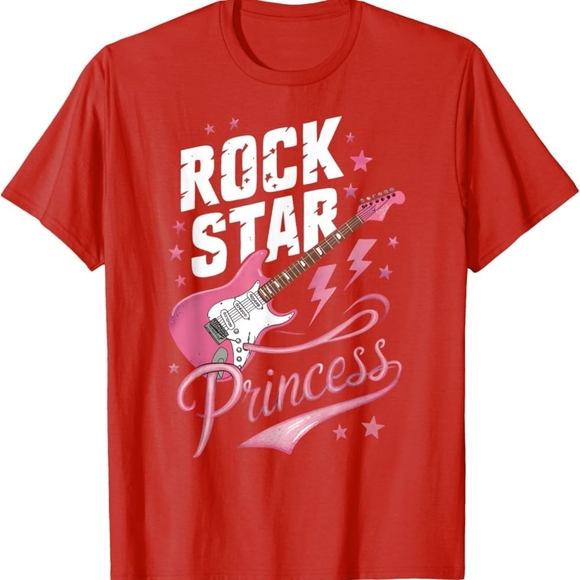 Gildan Tops - Gildan Red Rock Star Princess Tee 0115
